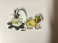 Image 1 of Public Bathroom Vinyl Sticker