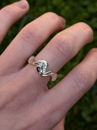 Image 1 of Ring “wavy pear”