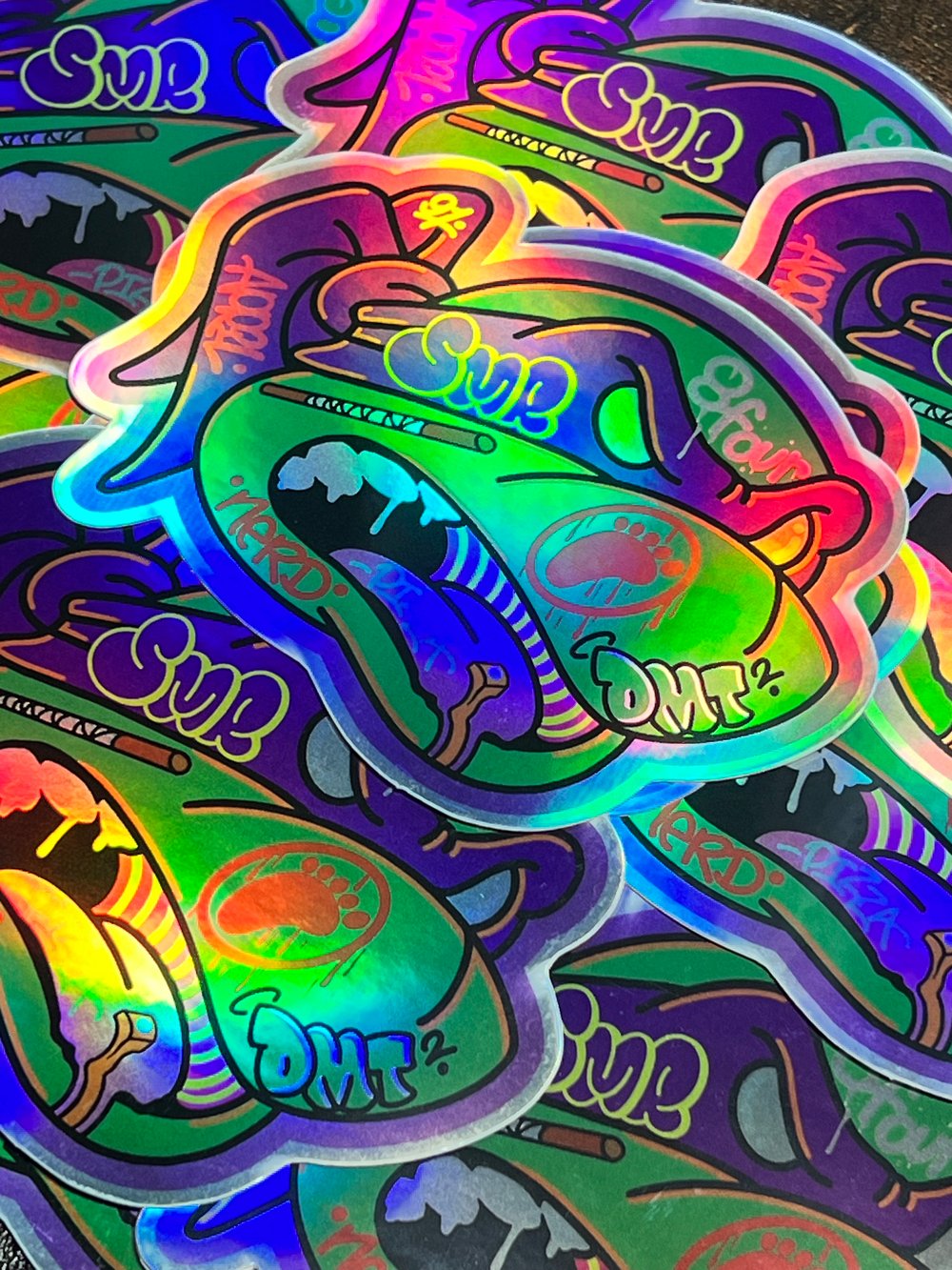 Holographic Donnie Stickers