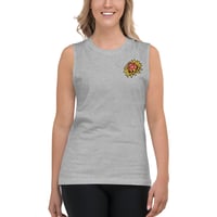 Image 2 of Sunflower Dice Muscle Shirt