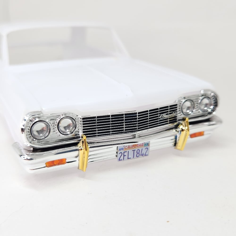 1:25 64 Impala bumper guards (2 sets) | Lowrider Model Car Parts