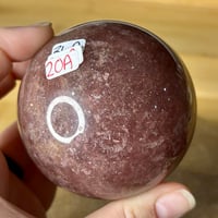 Image 1 of Strawberry Quartz Sphere (36A)