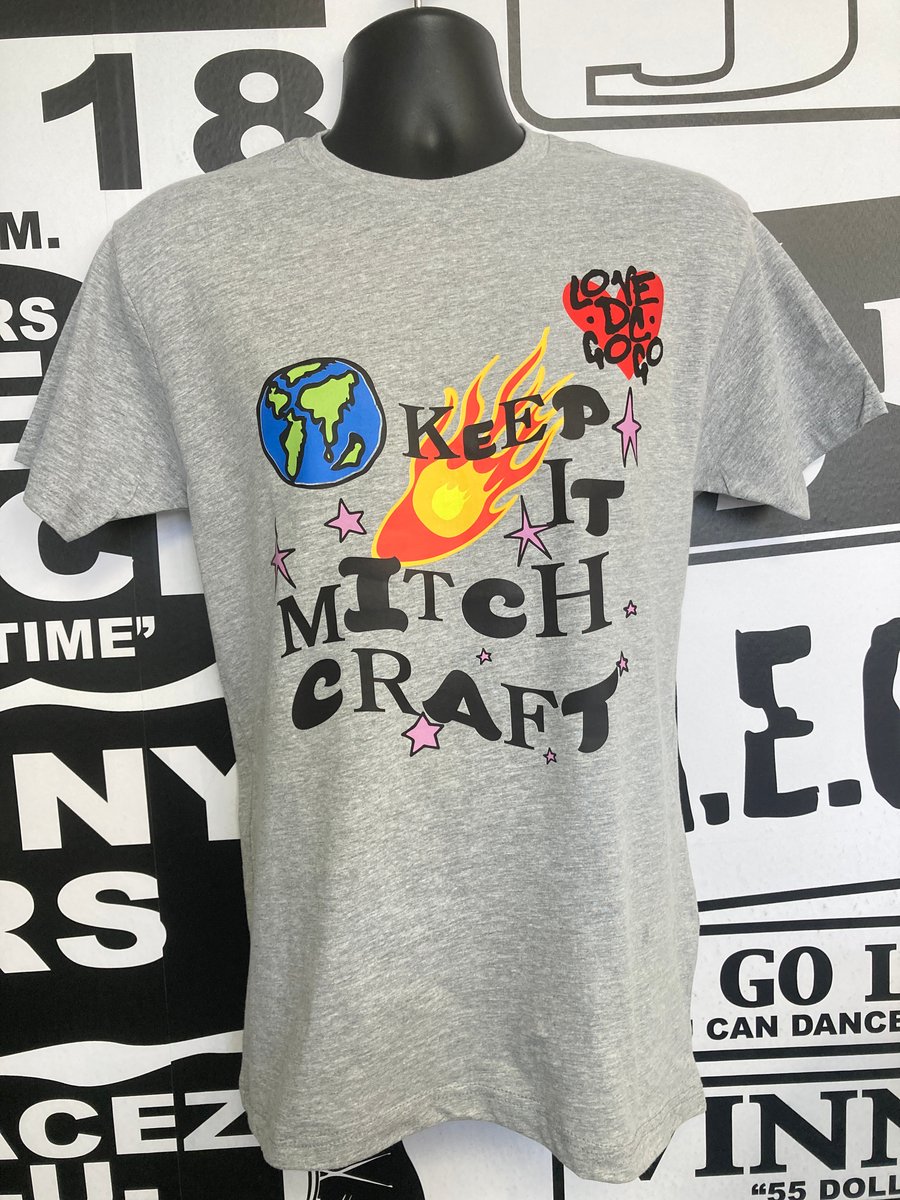 Image of Love DC GoGo  KEEP IT MITCHCRAFT GALAXY T-shirt