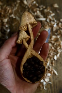 Image 2 of Mushroom coffee scoop. 