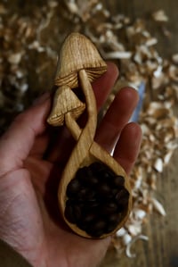 Image 2 of Mushroom coffee scoop.
