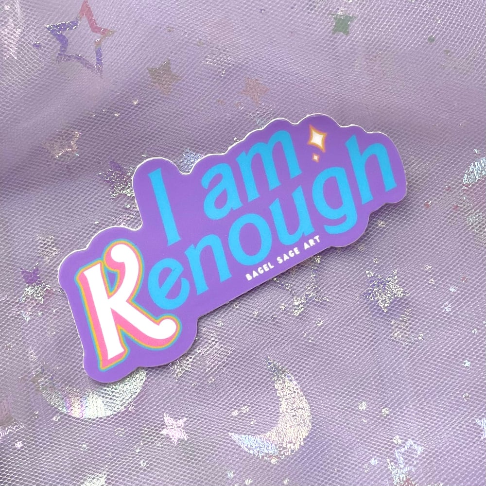 Image of I am Kenough sticker 