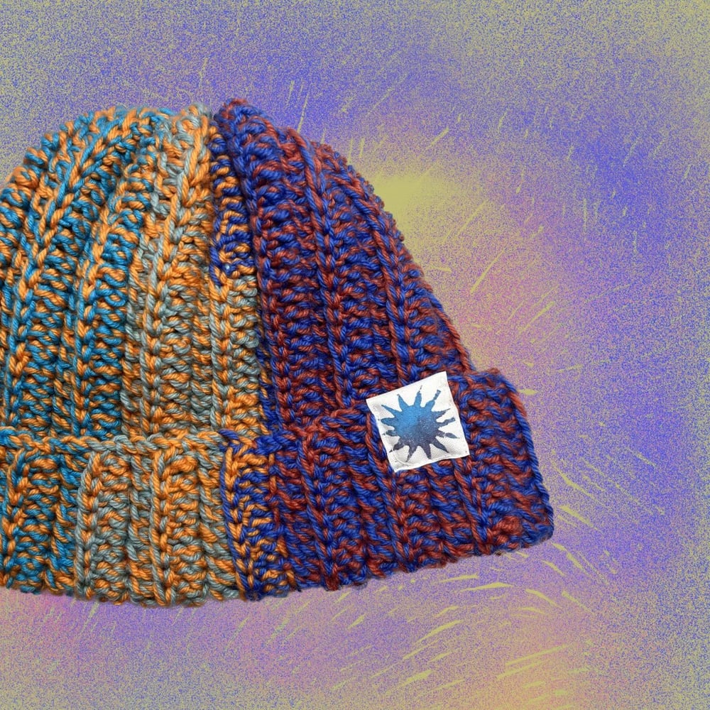 Image of Crocheted beanie 31