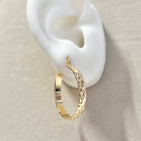 DC Gold Hoops