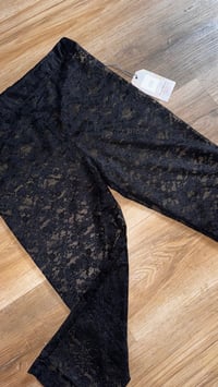 Image 2 of Lace Capri Legging 