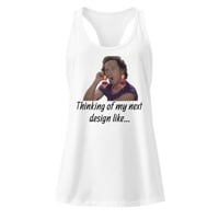Image 12 of Next design fitted racerback tank top