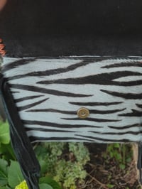 Image 3 of Barca Bag - Grey zebra