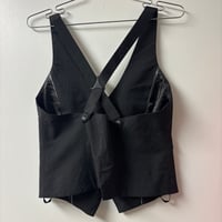 Image 2 of 00s button up vest 