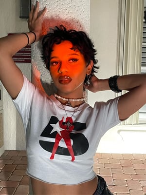 Image of 5TAR BBY TEE [ white ]*