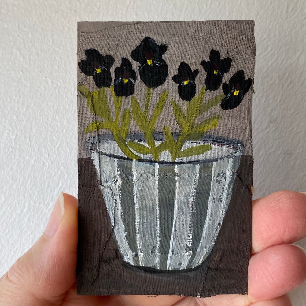 Image of Tea bowl no.9 - tiny painting