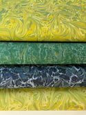 Assorted Listing - Marbled Design on Forest Green