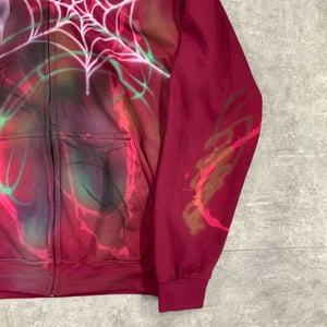 Image of COLD F33T - Web In A Dream Zip-Up