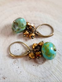 Image 3 of Boucles d'oreilles grappe 