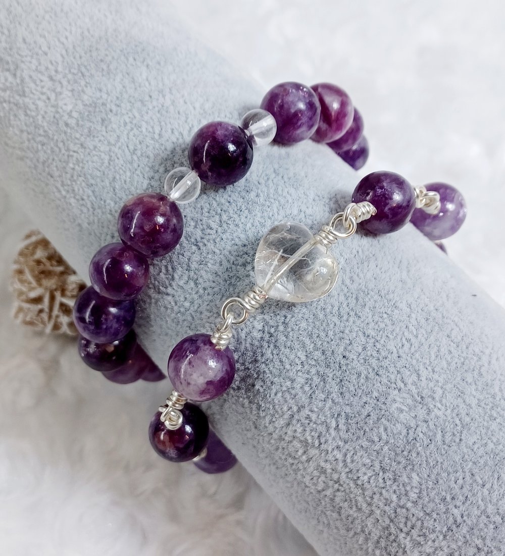 Image of Crystal charm bracelets 