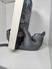 Image 4 of Cat Book Display with Articulating Tail – Book Holder for Shelves – Fits Up to 2” Books 