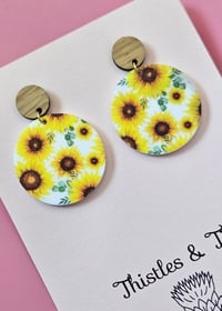 Large Sunflower Dangles