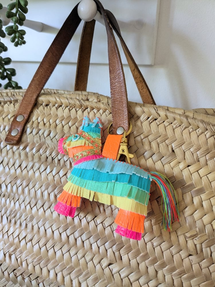 Image of Llama Pinata Bag Charm