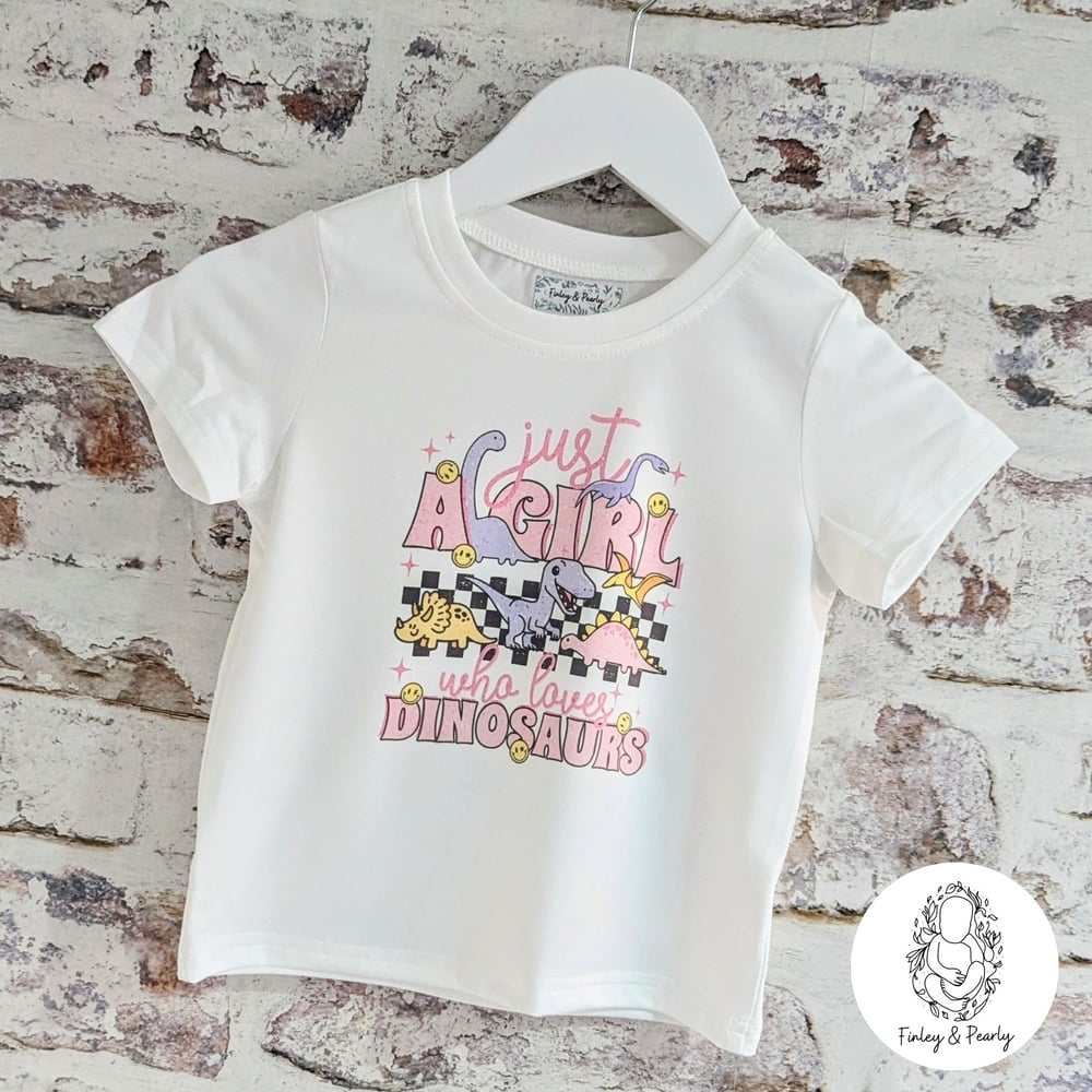 T-SHIRT: Dinosaur Boy Or Girl