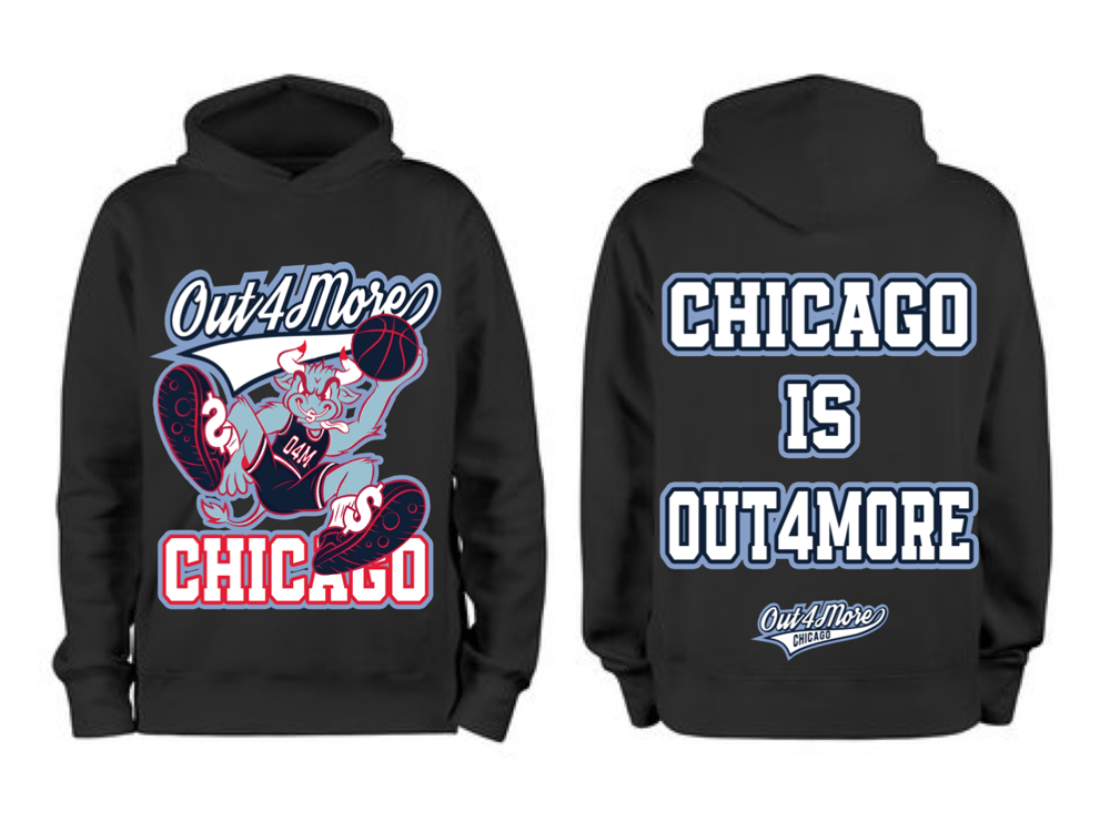 Image of Out4More Chicago Bull Hoodie 
