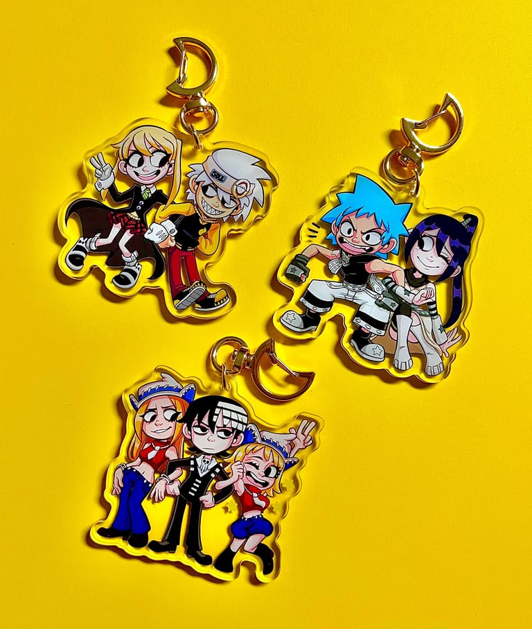 Soul Muncher Acrylic Keychains Image 2