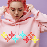 Image 1 of PINK HOODIE