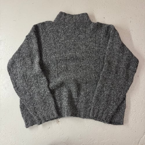 Image of 1990s Armani Wool Mock Neck, Size Large