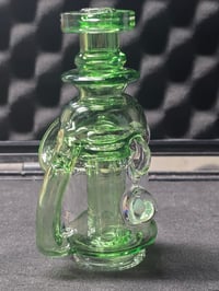 Image 1 of KJ Custom Green Recycler Puffco Attachment 