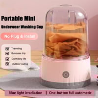 Image 1 of Mini Laundry Cup 1L Wireless Portable Underwear&Socks Automatic Washing Machine Rechargeable