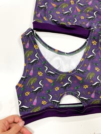 Image 2 of Skunk Bralettes and Tanks- MADE TO ORDER