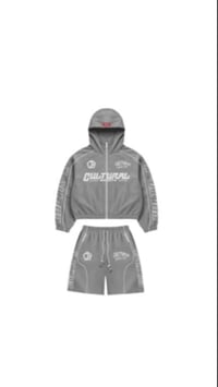 NYLON TRACK SHORTS SET