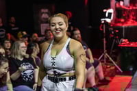 Image 4 of WORN WHITE PVC DEATHMATCH TOP