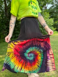 Image 2 of Medium Midi Tie Dye Skirt