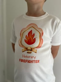 Image 2 of Honorary Firefighter T-shirt