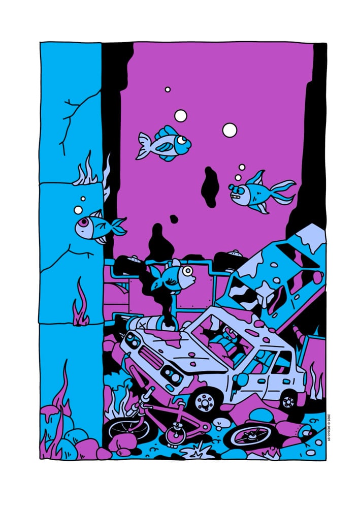 Image of Plongeur de la deule reedit