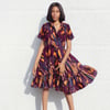 JJESSICA African print flared dress