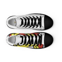 Image 7 of ORDAA high top canvas shoes