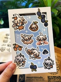 Image 1 of AETHER BUNNY | Genshin Impact ✦ Sticker Sheet