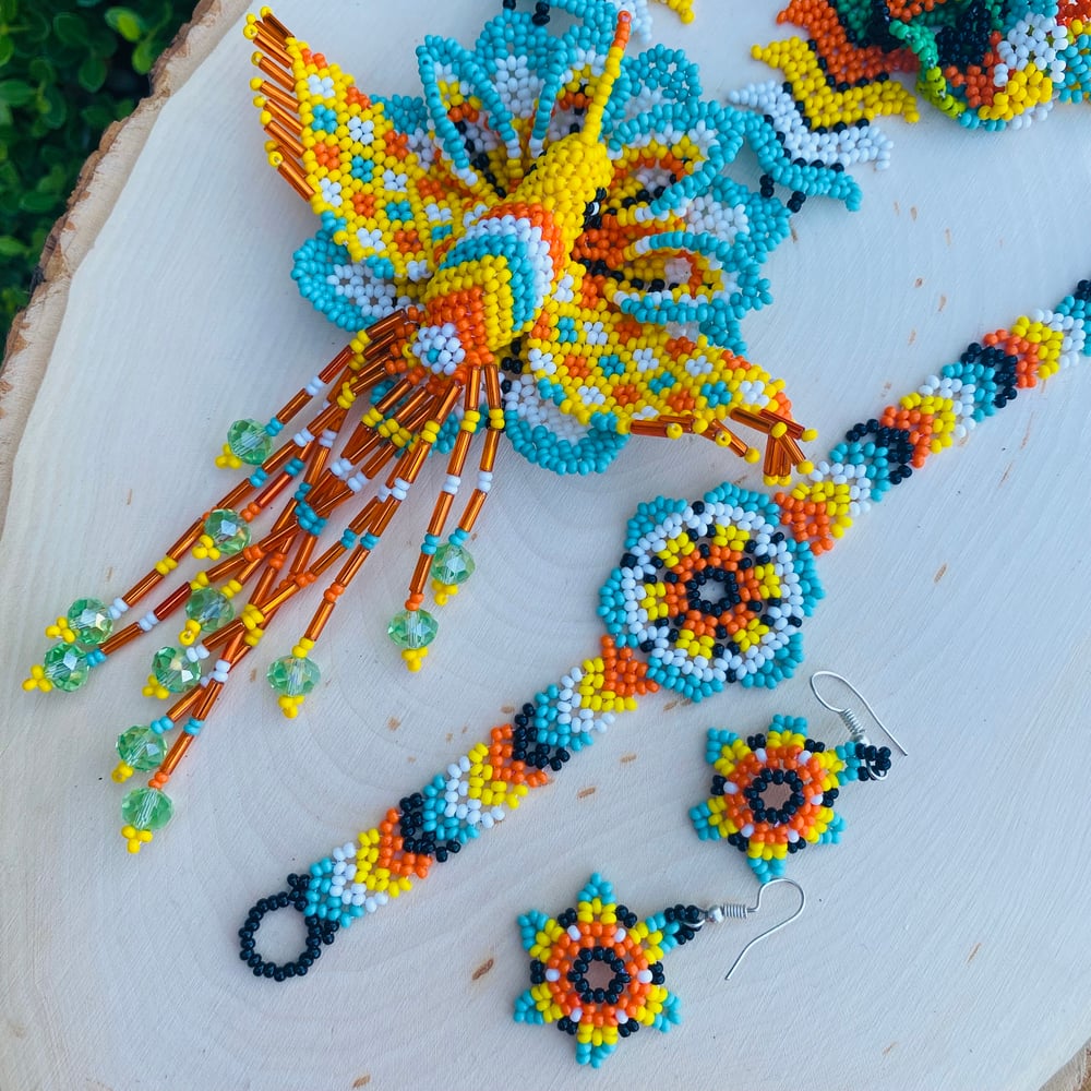 Image of Hummingbird Jewelry Set 1