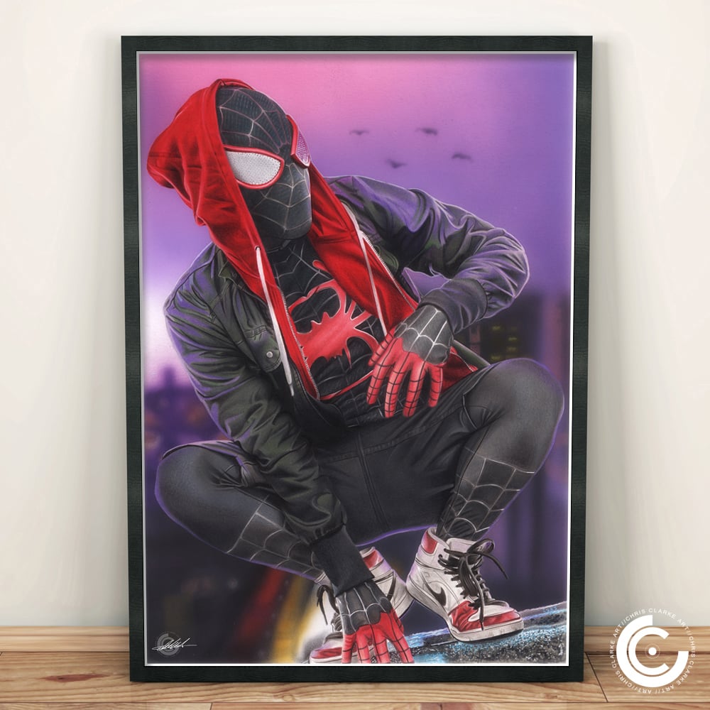 Image of Miles Morales Spider-Man Limited Edition Print