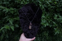 Image 4 of Dead good stained sheep tooth necklace large