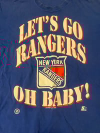 Image 2 of 1994 Starter NY Rangers T-Shirt (XL)
