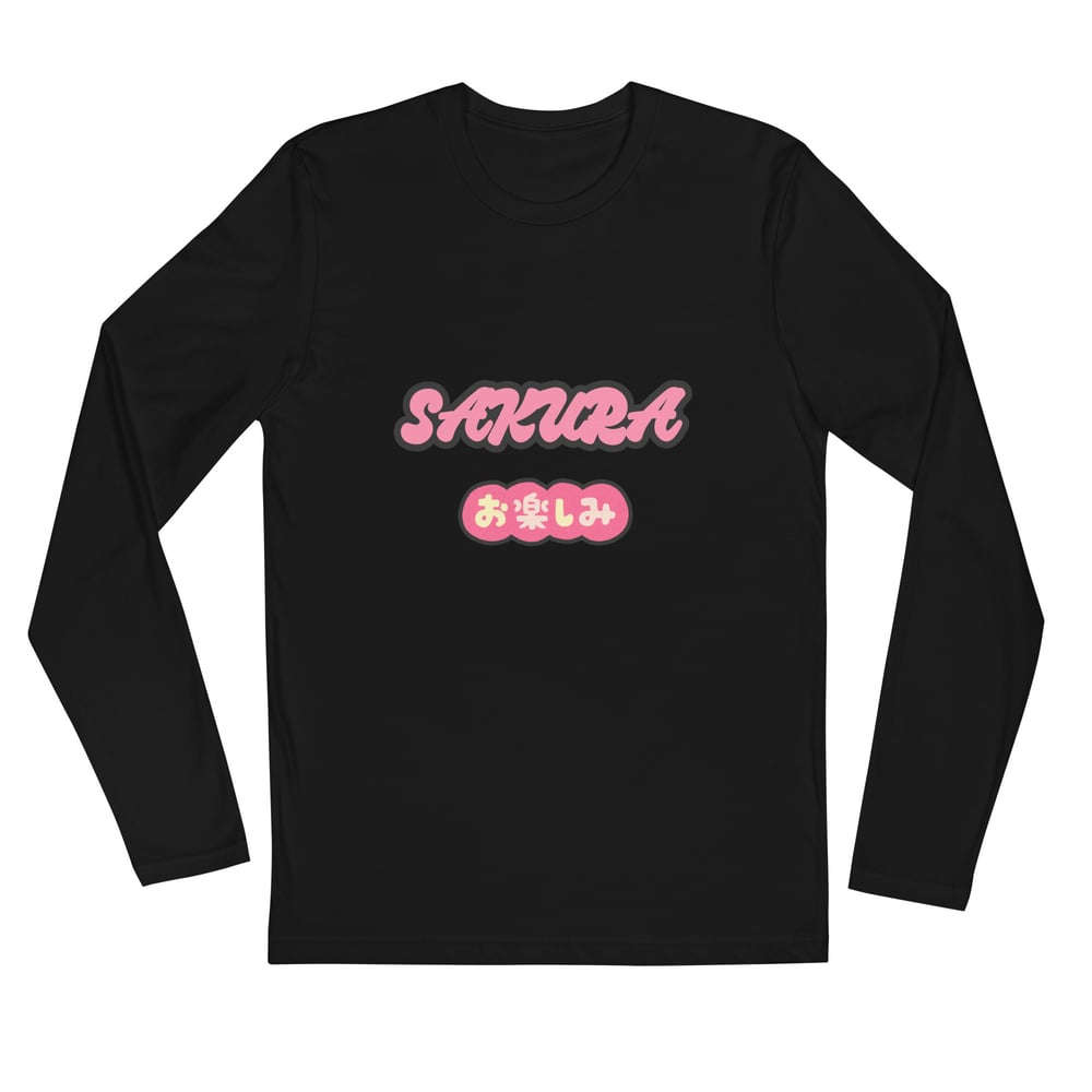 ZEN EXP - Sakura Unisex Long Sleeve Fitted Crew