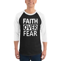Image 1 of Faith Over Fear Classic Raglan Shirt