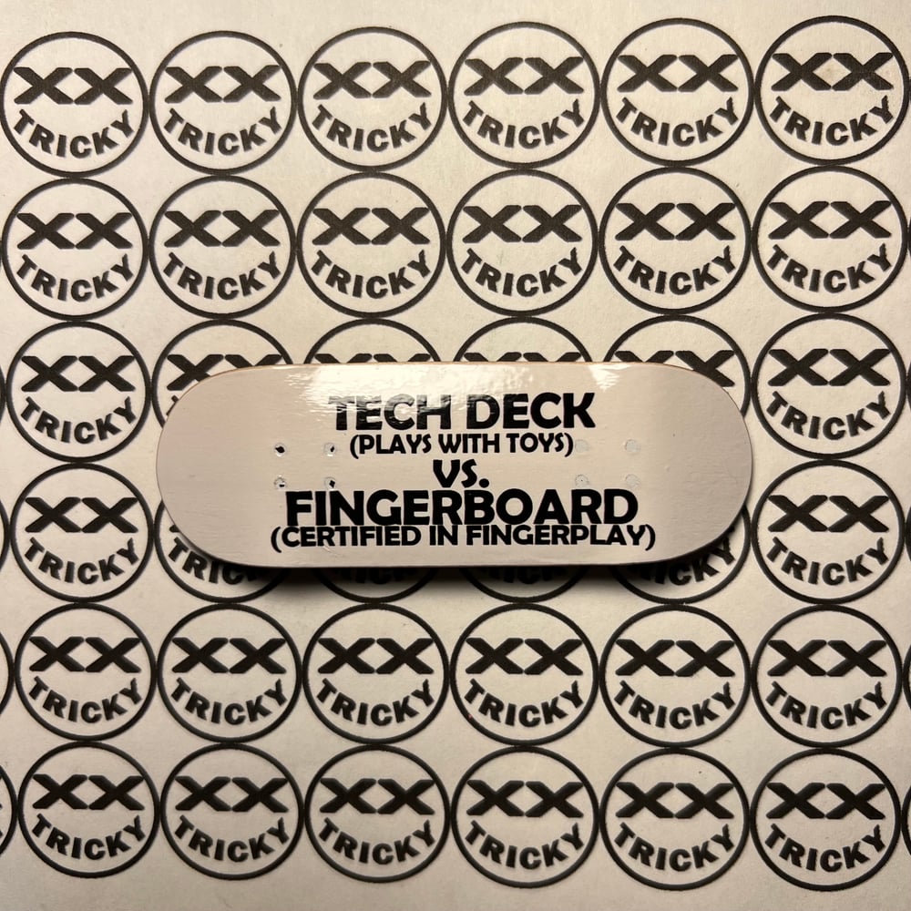Tech Deck Vs. Fingerboard