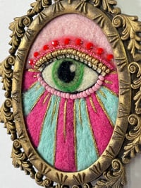 Image 2 of Mystic Eye - pink/mint green