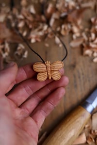 Image 8 of Butterfly- Pendant Necklace 